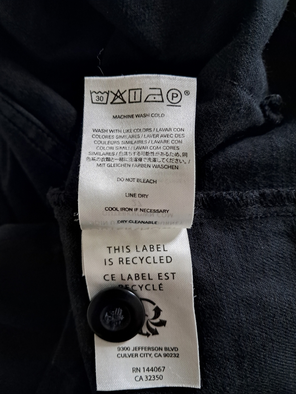 Outerknown Field Pant High Rise Wide Leg - Picture 8 of 8
